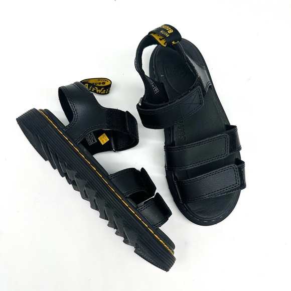 Dr. Martens Black Sandals with Adjustable Straps - Picture 2 of 5